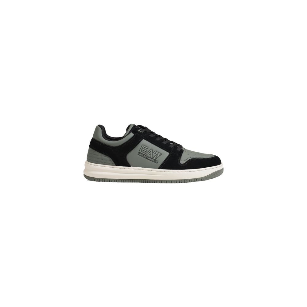 EA7 Emporio Armani Green Polyester Athletic Sneakers | Regal Royce