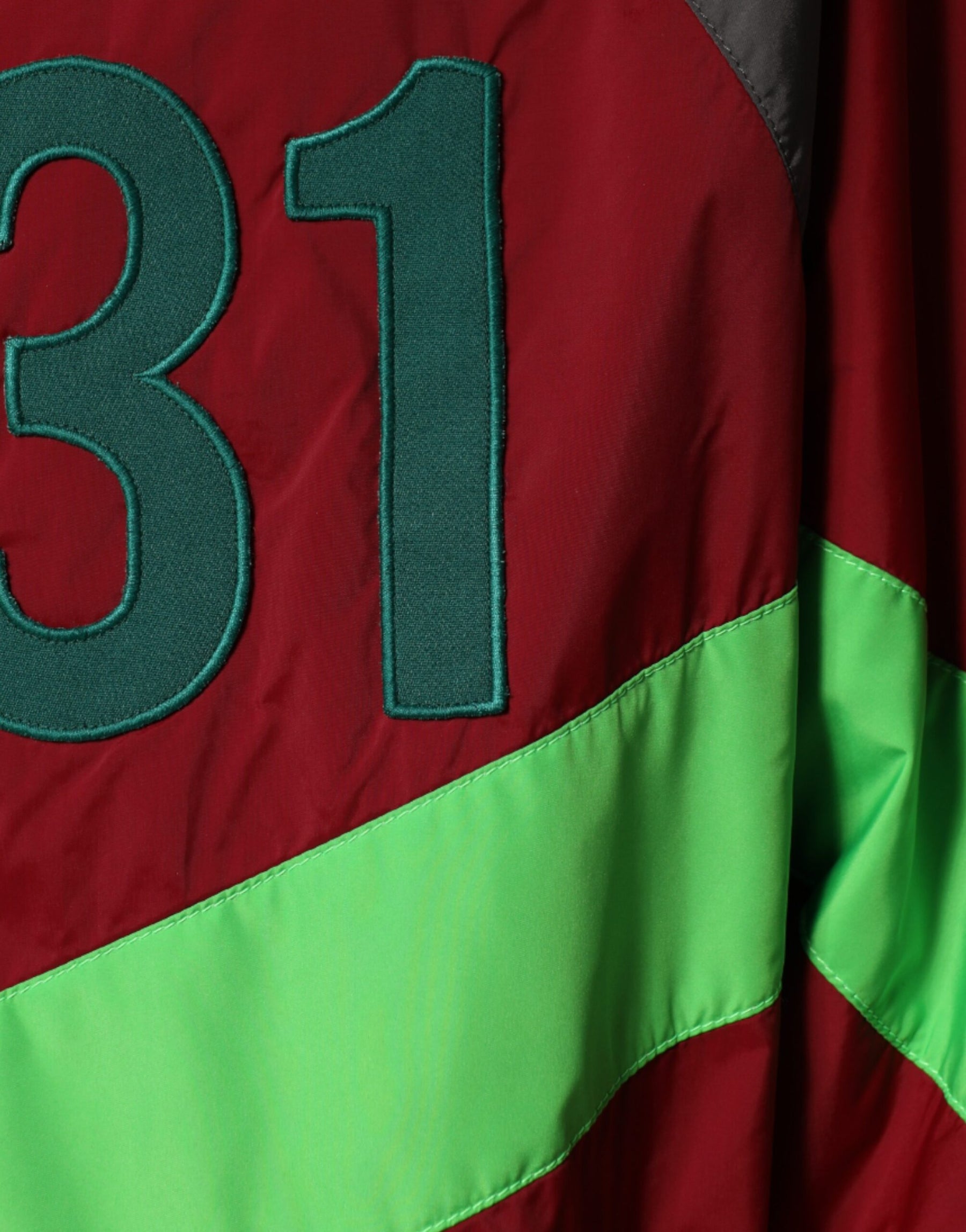 Dolce & Gabbana Multicolor Nylon Full Zip Windbreaker Jacket | Regal Royce