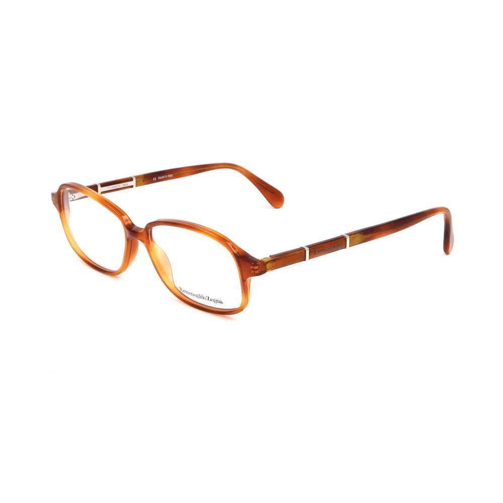 Ermenegildo Zegna Brown Plastic Glasses (Frames) | Regal Royce