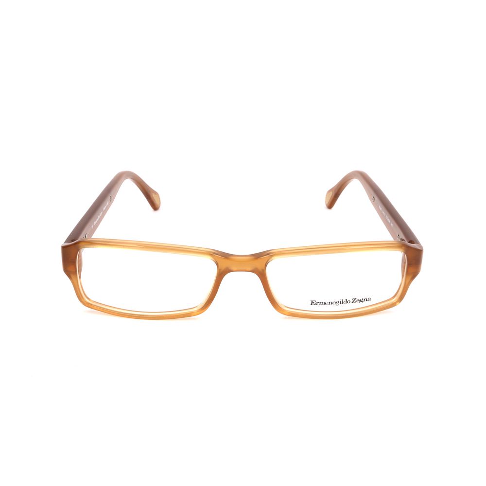 Ermenegildo Zegna Brown Plastic Glasses (Frames) | Regal Royce