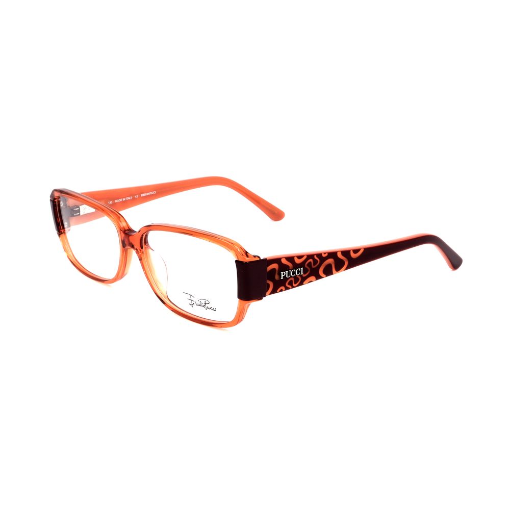 Emilio Pucci Orange Plastic Glasses (Frames) | Regal Royce