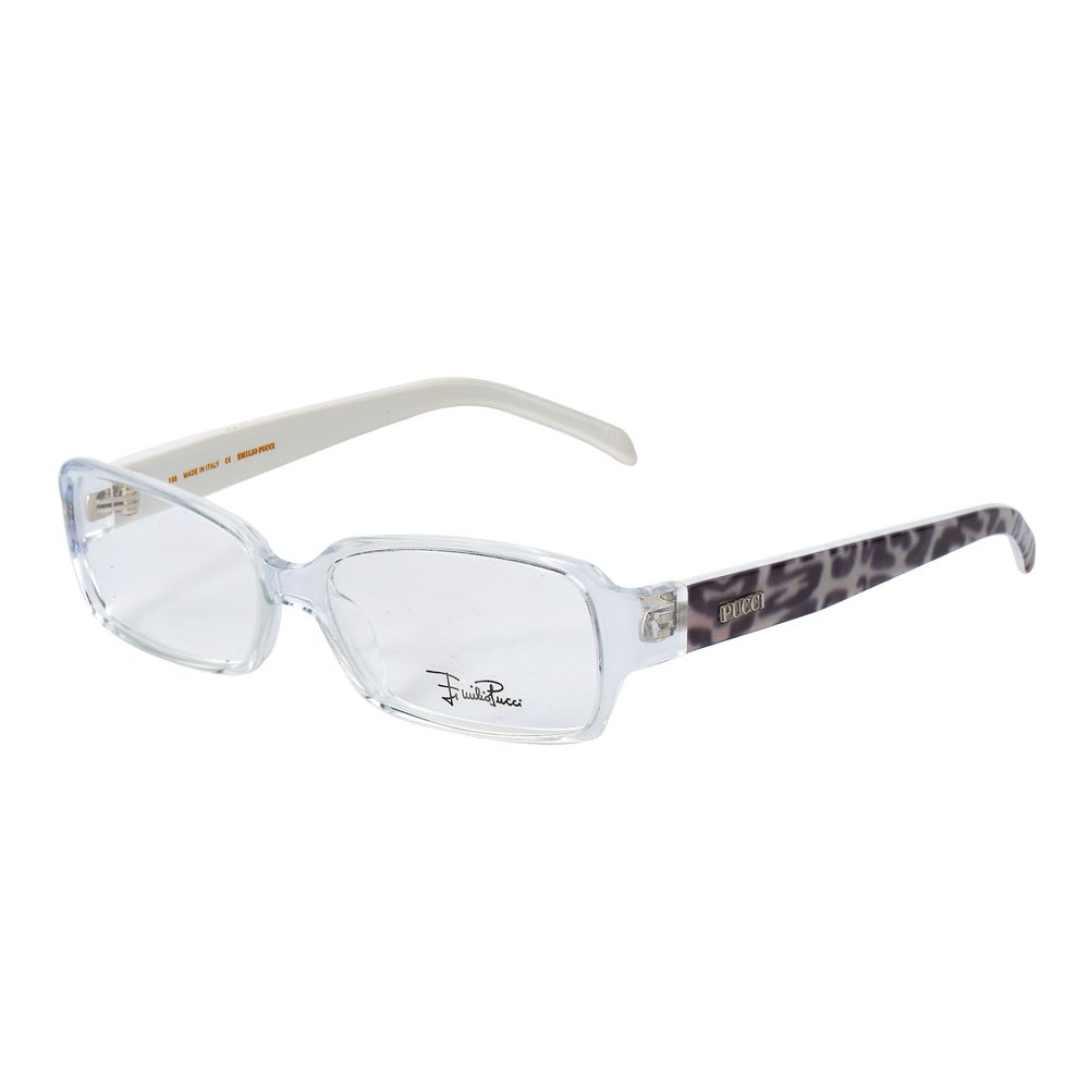 Emilio Pucci Transparent Plastic Glasses (Frames) | Regal Royce