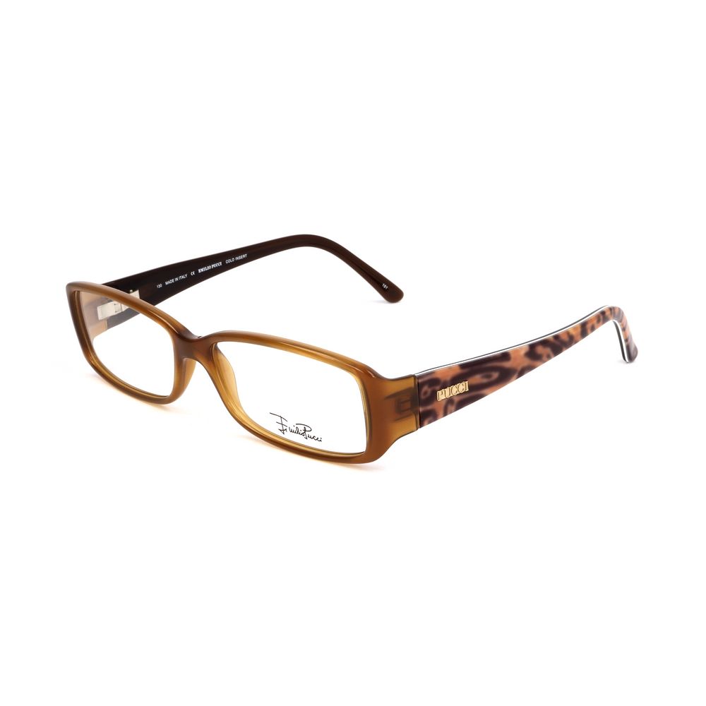 Emilio Pucci Brown Plastic Glasses (Frames) | Regal Royce