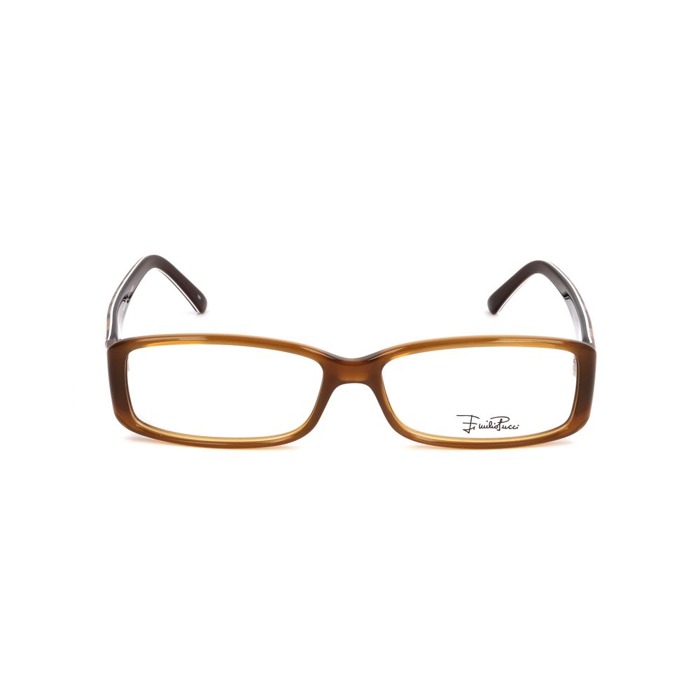 Emilio Pucci Brown Plastic Glasses (Frames) | Regal Royce