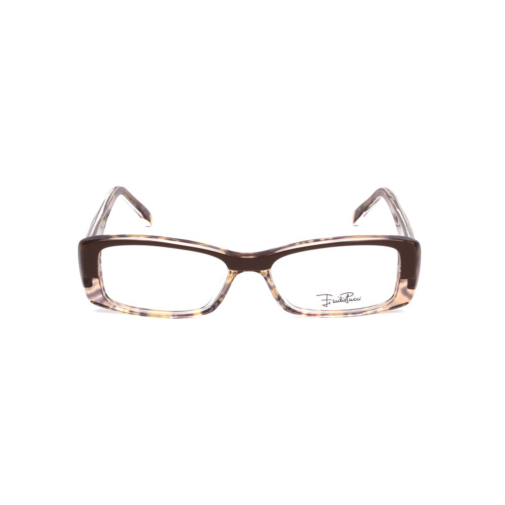 Emilio Pucci Brown Plastic Glasses (Frames) | Regal Royce