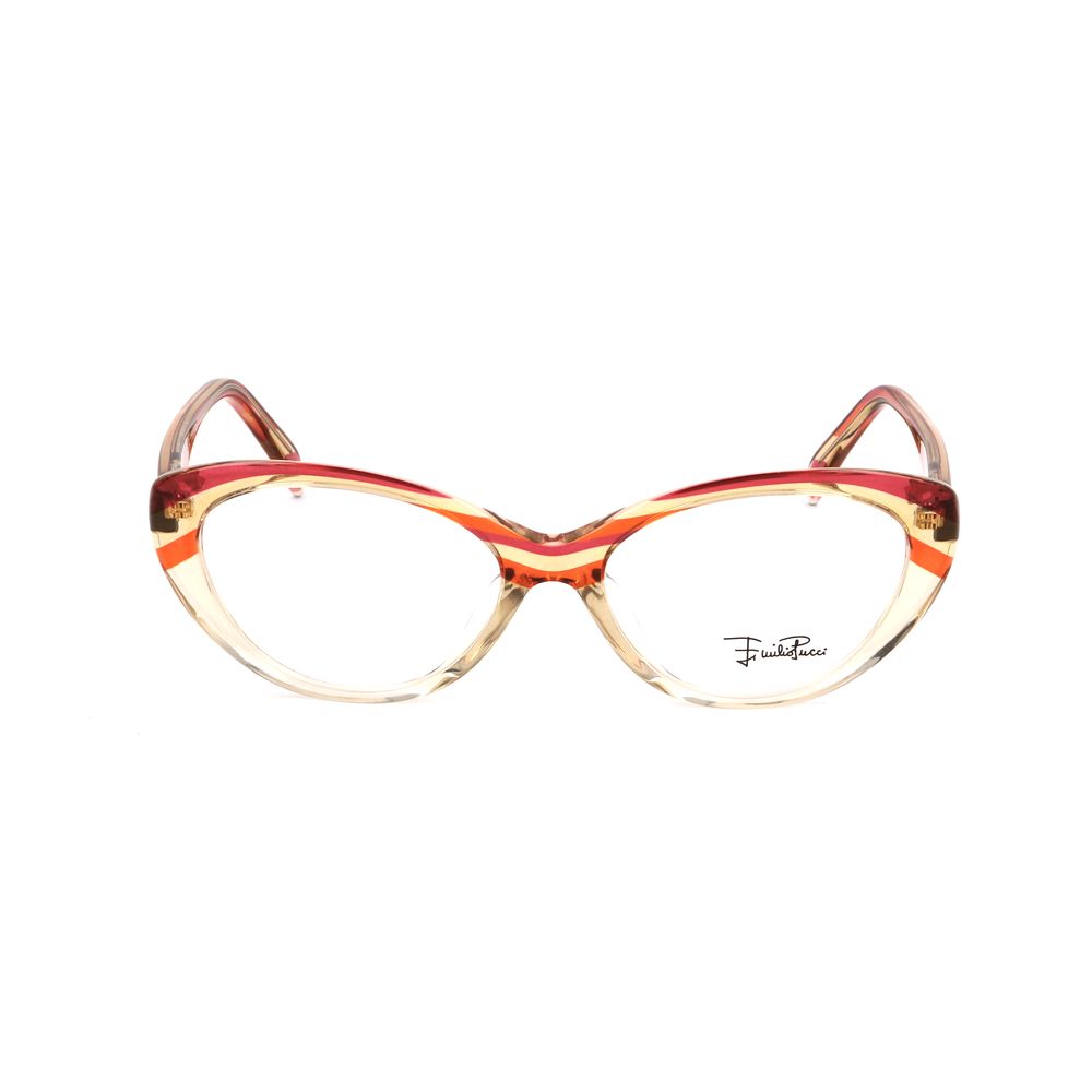 Emilio Pucci Multicolor Plastic Glasses (Frames) | Regal Royce