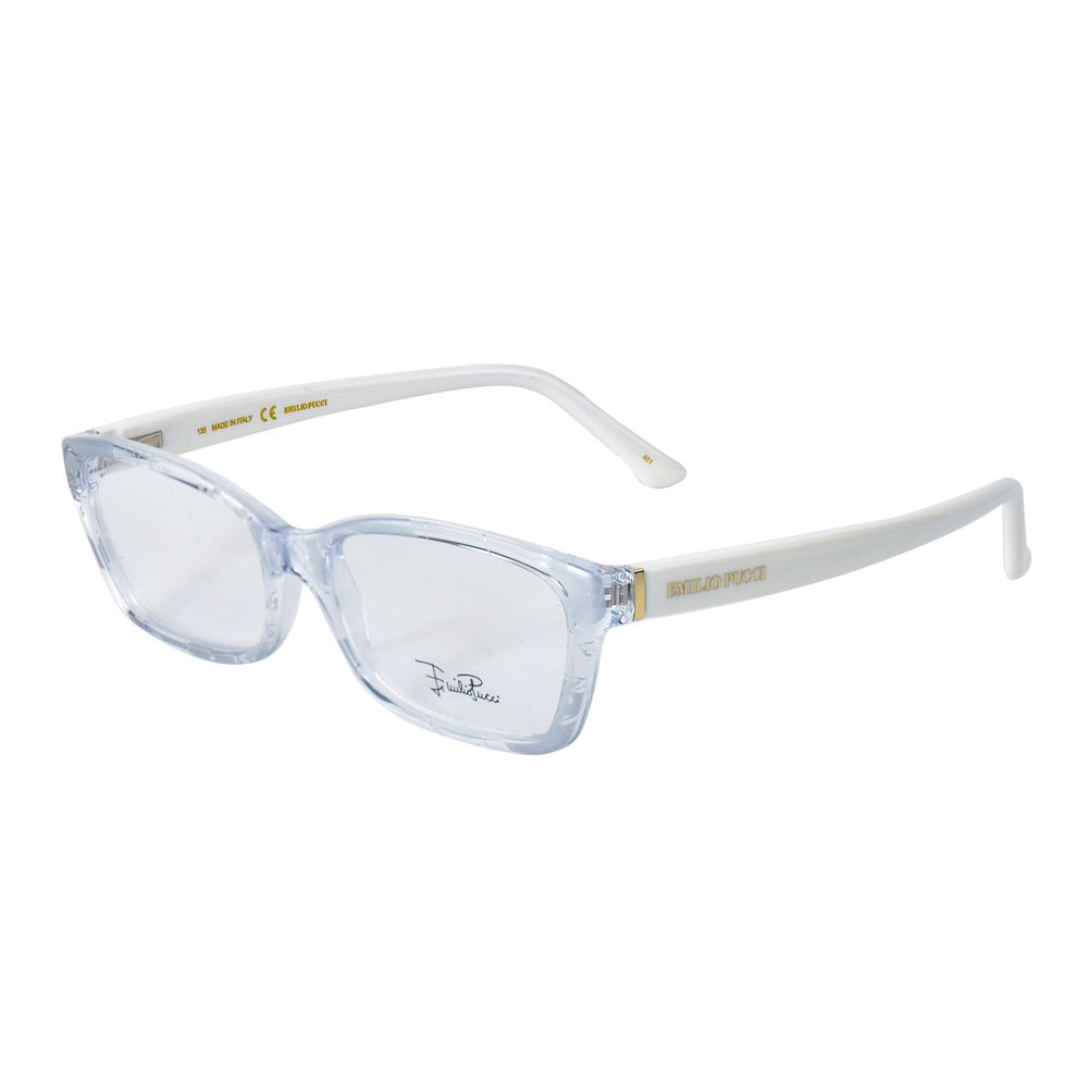 Emilio Pucci Transparent Plastic Glasses (Frames) | Regal Royce