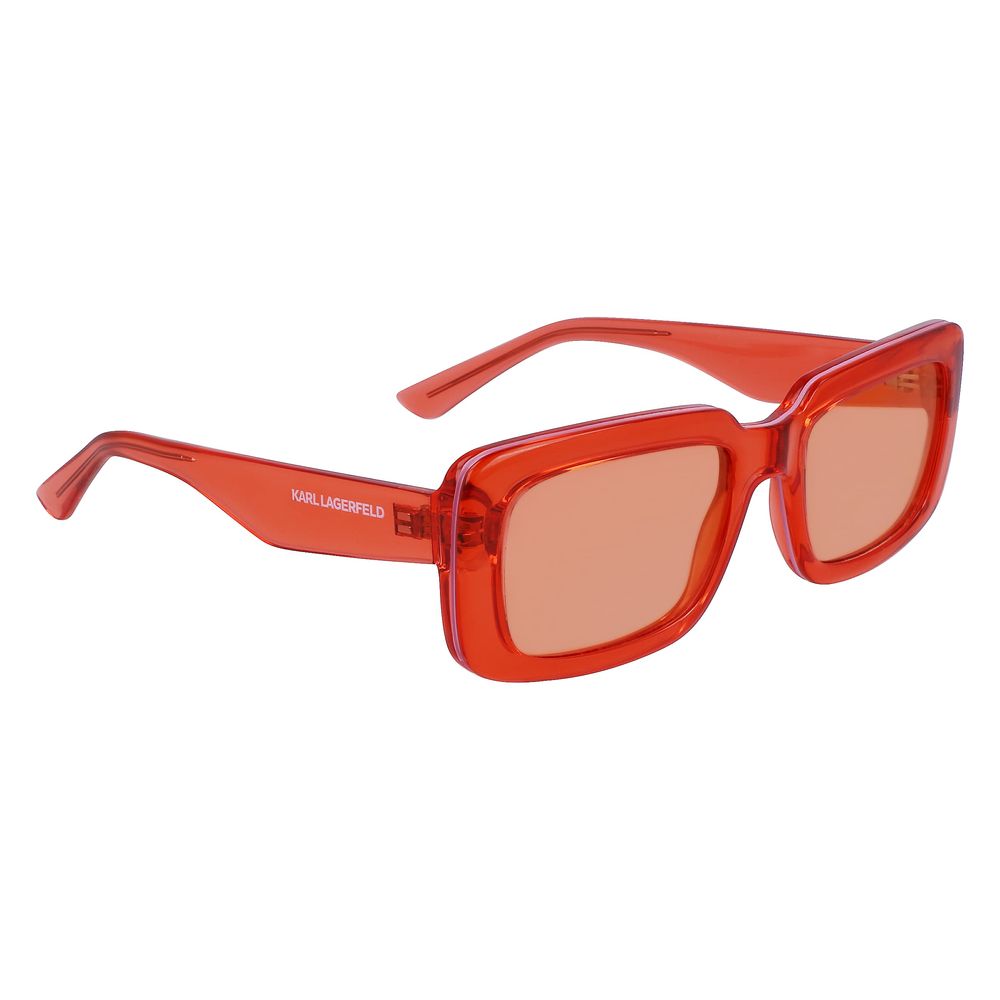 Karl Lagerfeld Orange Injected Sunglasses | Regal Royce
