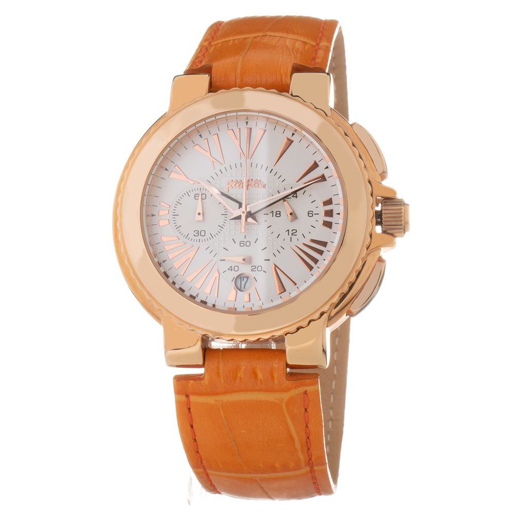 Folli Follie Orange Leather Dress Watch | Regal Royce