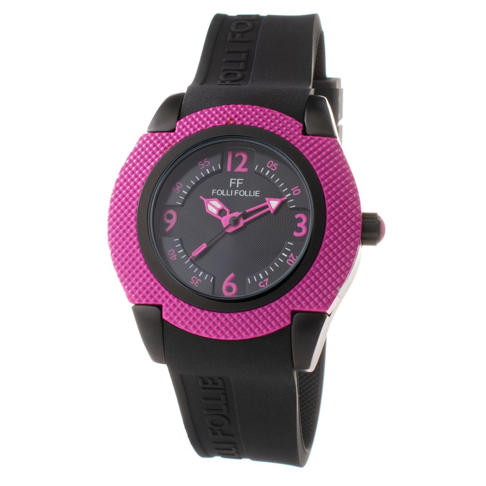 Folli Follie Black Synthetic Sport Watch | Regal Royce