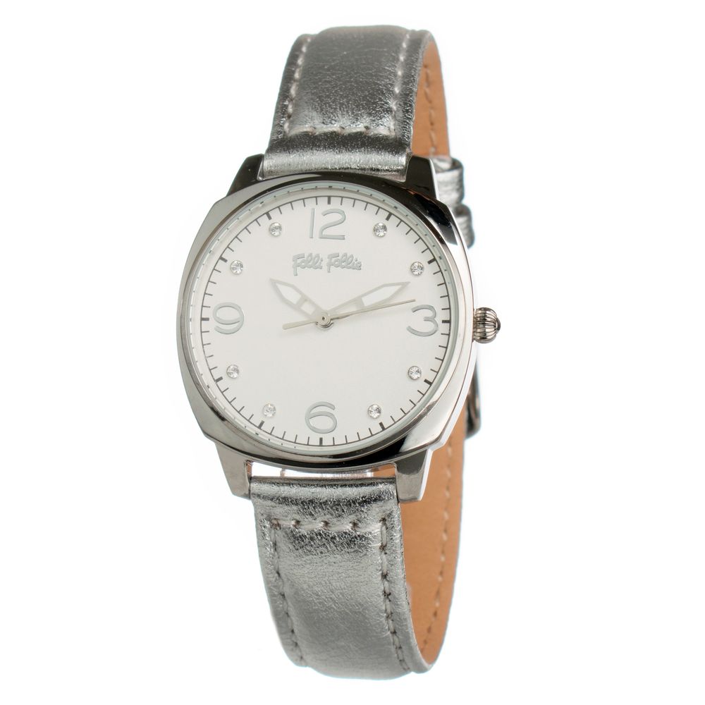 Folli Follie Gray Leather Dress Watch | Regal Royce