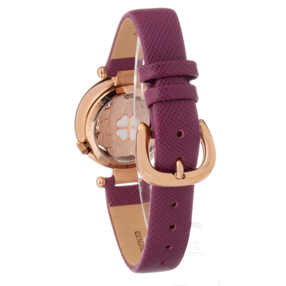 Folli Follie Purple Leather Dress Watch | Regal Royce