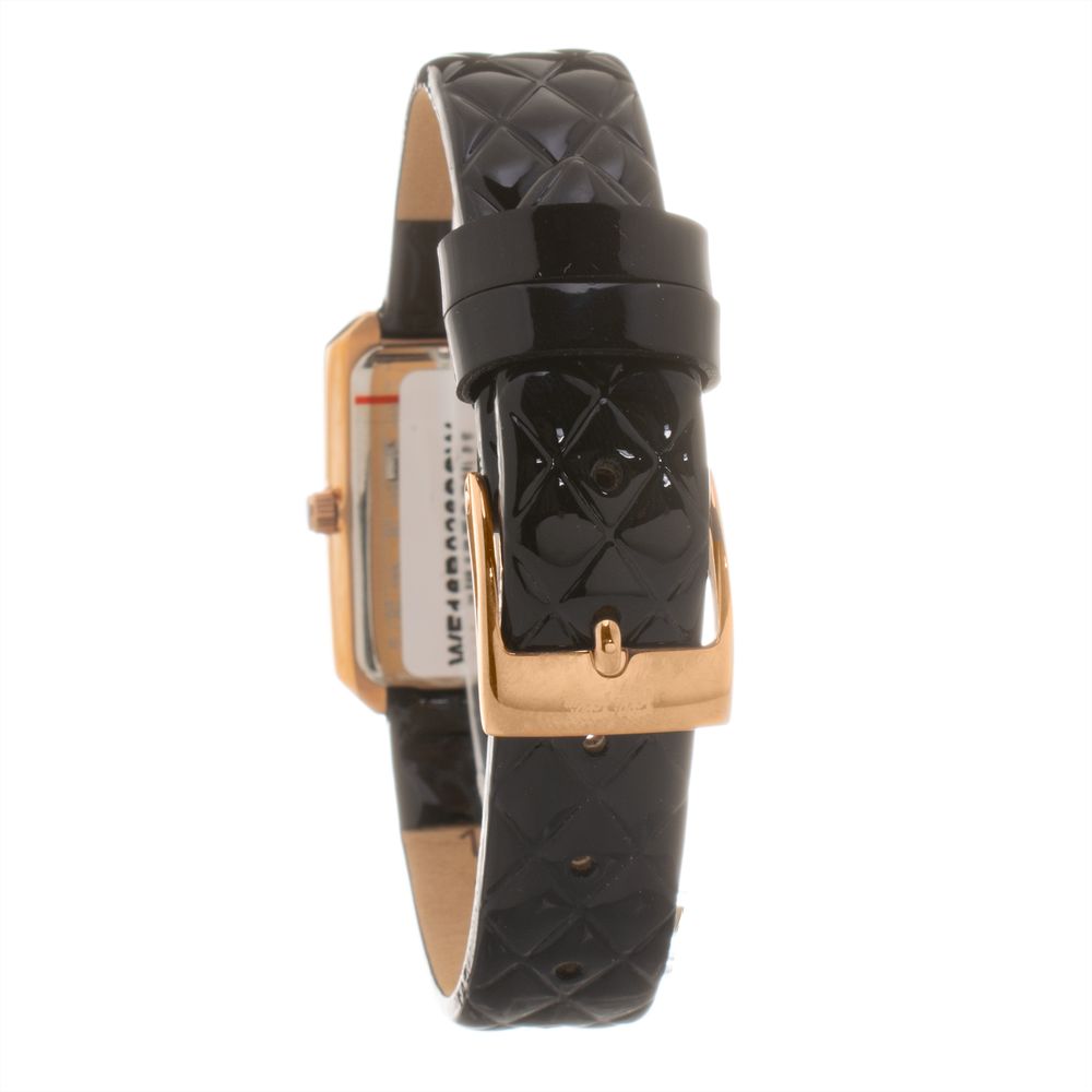 Folli Follie Black Leather Dress Watch | Regal Royce