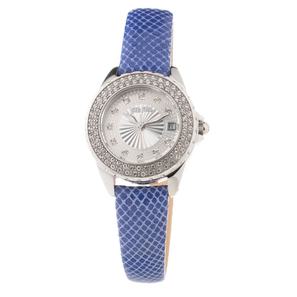 Folli Follie Blue Leather Dress Watch | Regal Royce