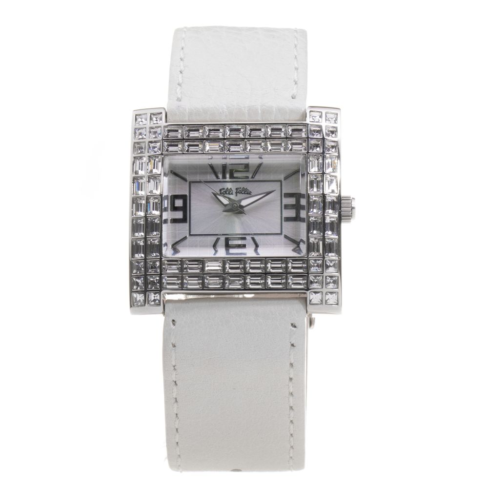 Folli Follie Gray Leather Dress Watch | Regal Royce