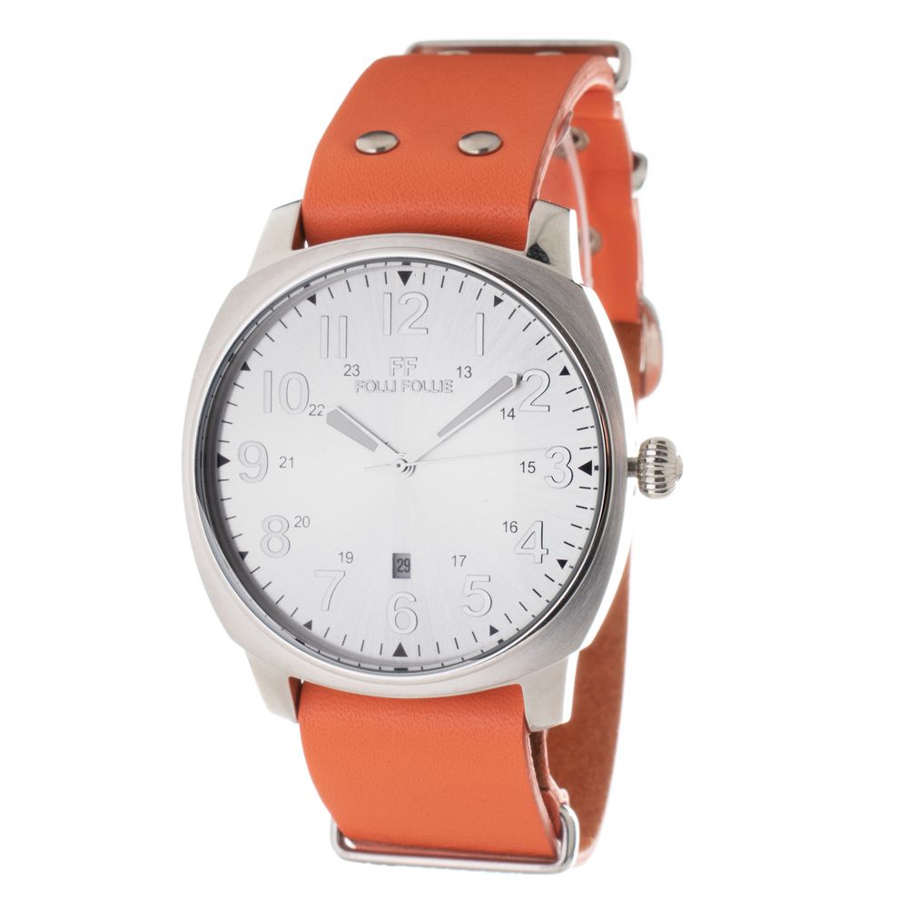 Folli Follie Orange Leather Dress Watch | Regal Royce