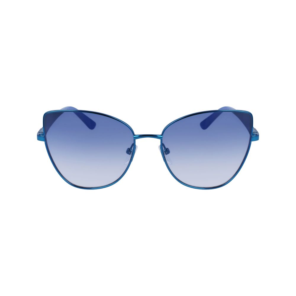 Karl Lagerfeld Blue Metal Sunglasses | Regal Royce