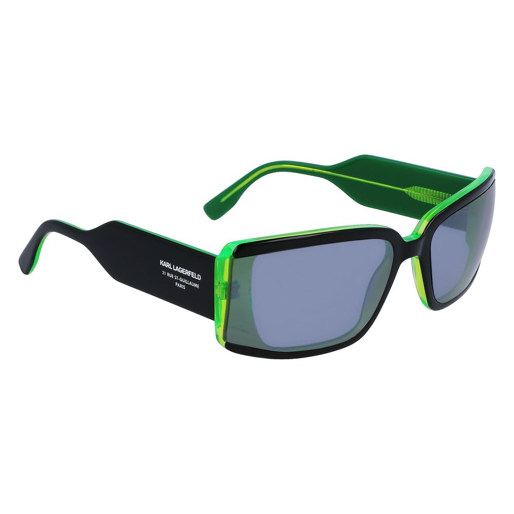 Karl Lagerfeld Black Acetate Sunglasses | Regal Royce