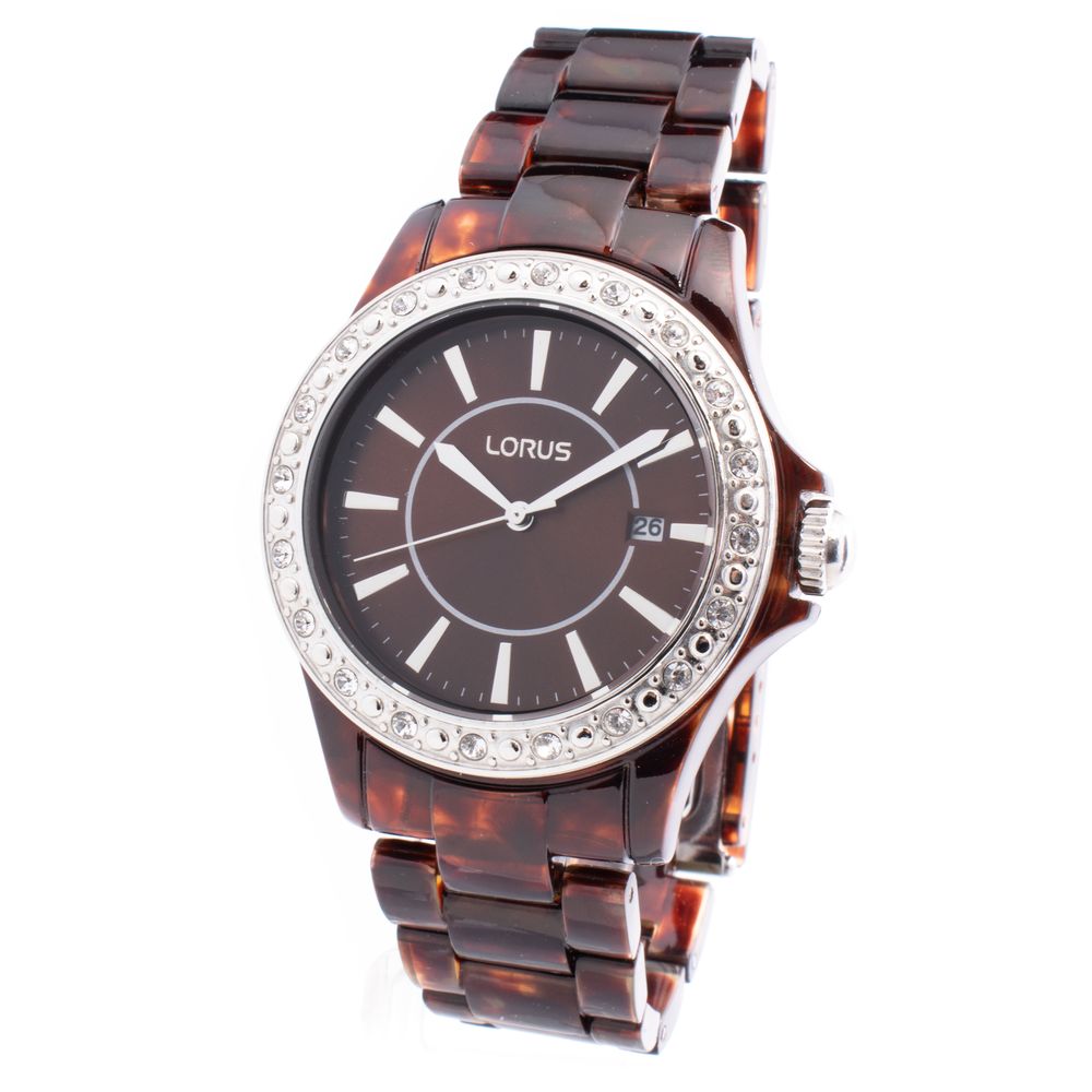 Lorus Brown Polyethylene Dress Watch | Regal Royce