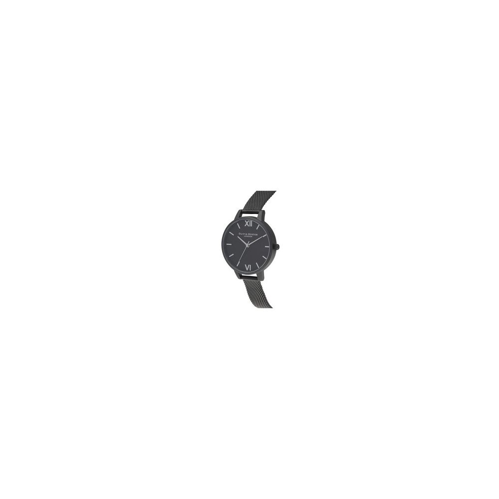 Olivia Burton Black Stainless Steel Dress Watch | Regal Royce