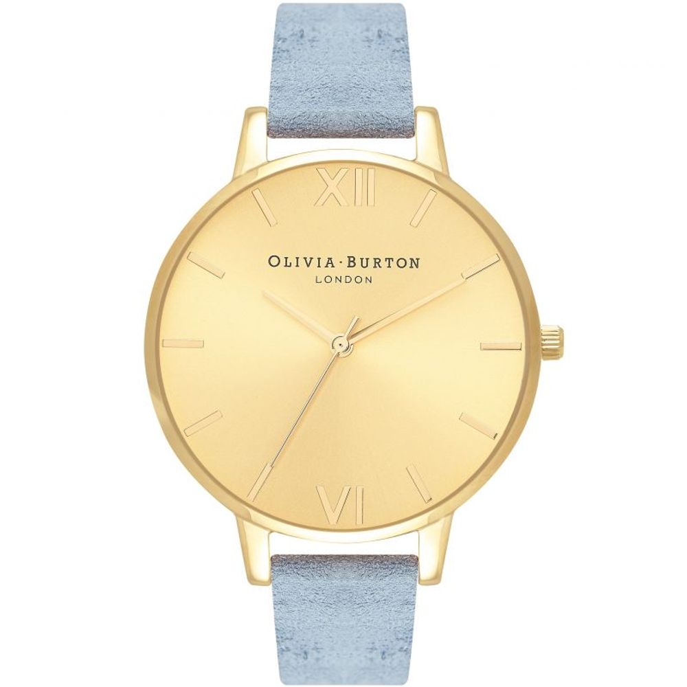 Olivia Burton Blue Artificial Leather Dress Watch | Regal Royce