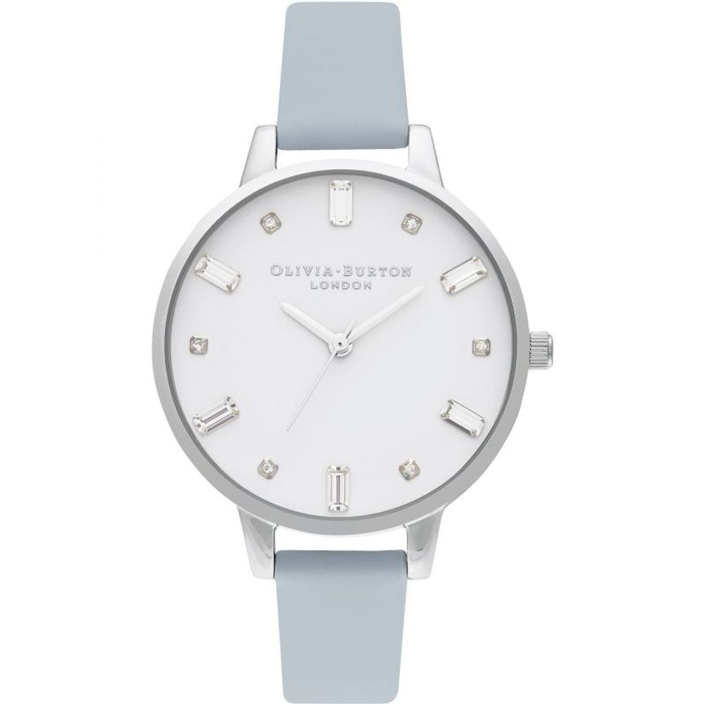 Olivia Burton Blue Artificial Leather Dress Watch | Regal Royce