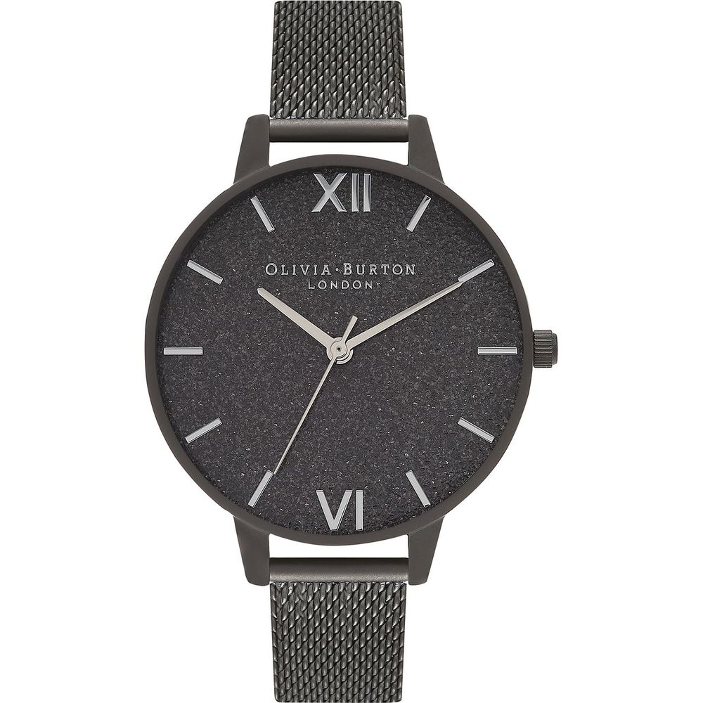 Olivia Burton Black Stainless Steel Dress Watch | Regal Royce
