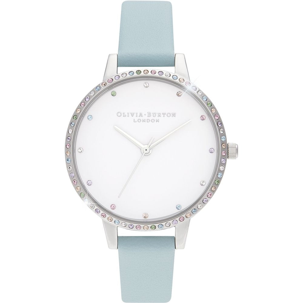 Olivia Burton Blue Artificial Leather Dress Watch | Regal Royce
