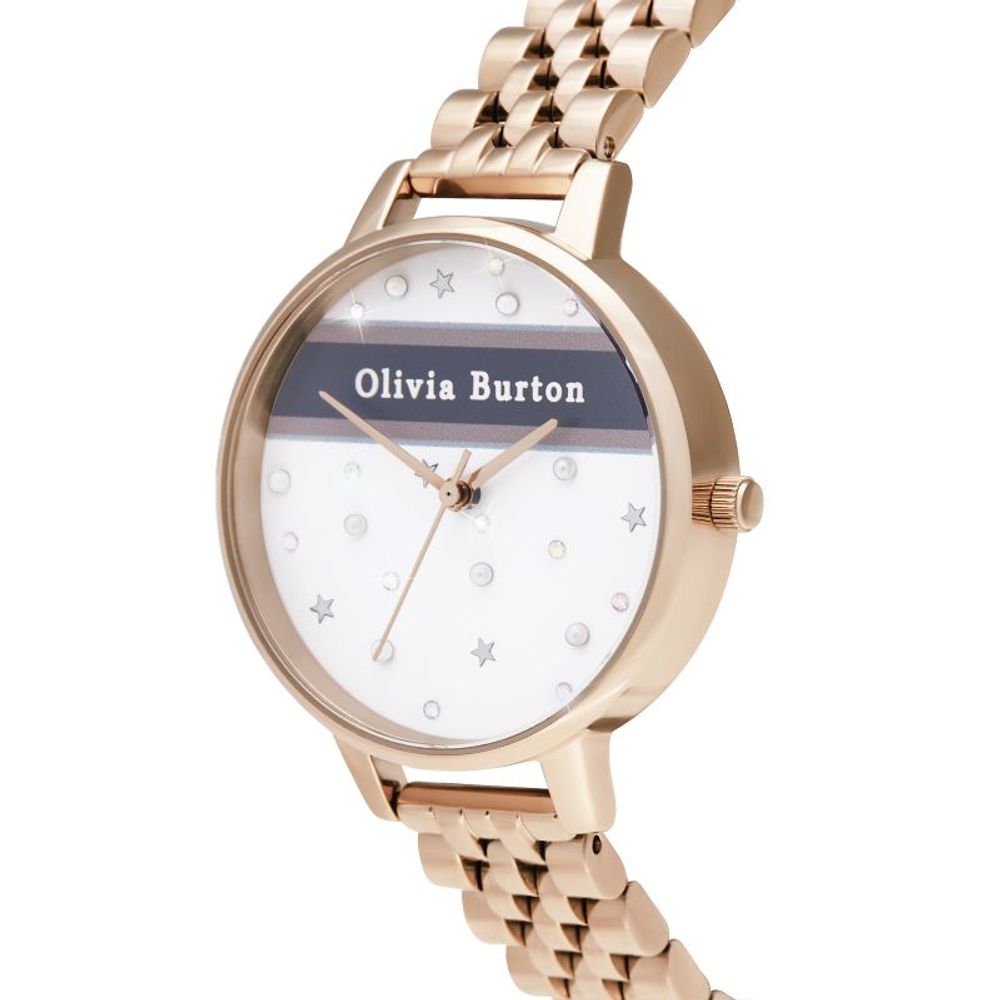 Olivia Burton Multicolor Stainless Steel Dress Watch | Regal Royce