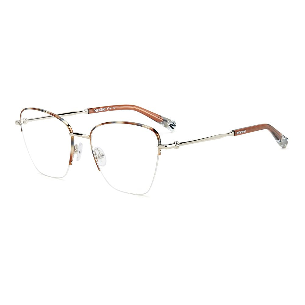 Missoni Bicolor Stainless Steel Glasses (Frames) | Regal Royce
