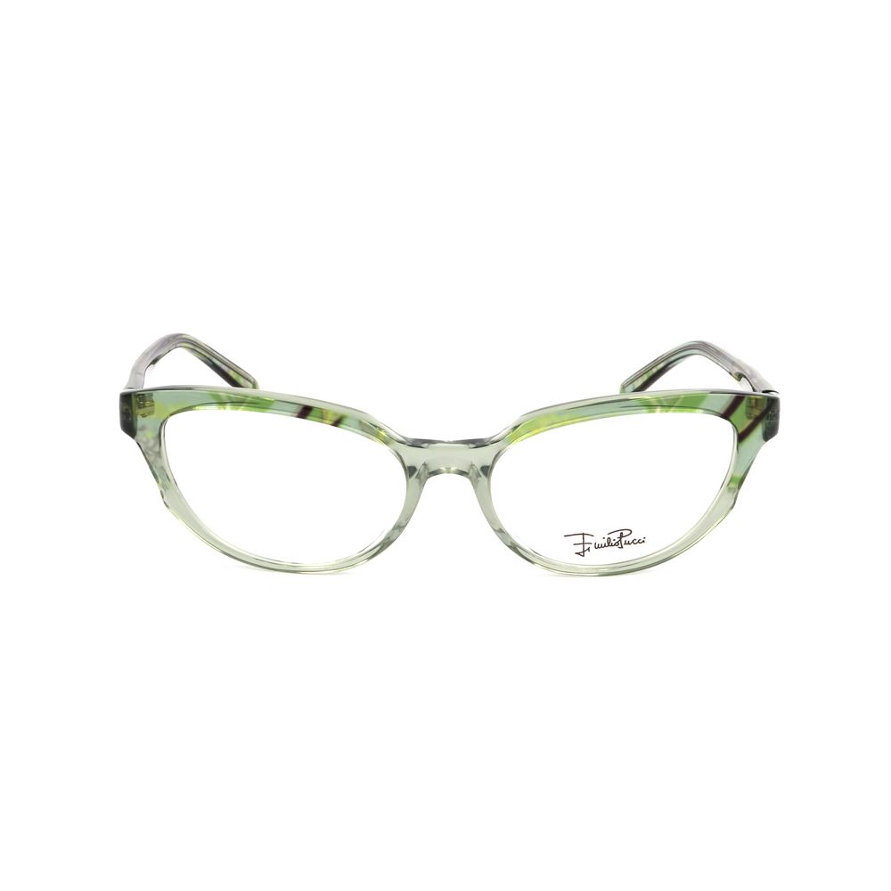 Emilio Pucci Green Plastic Glasses (Frames) | Regal Royce