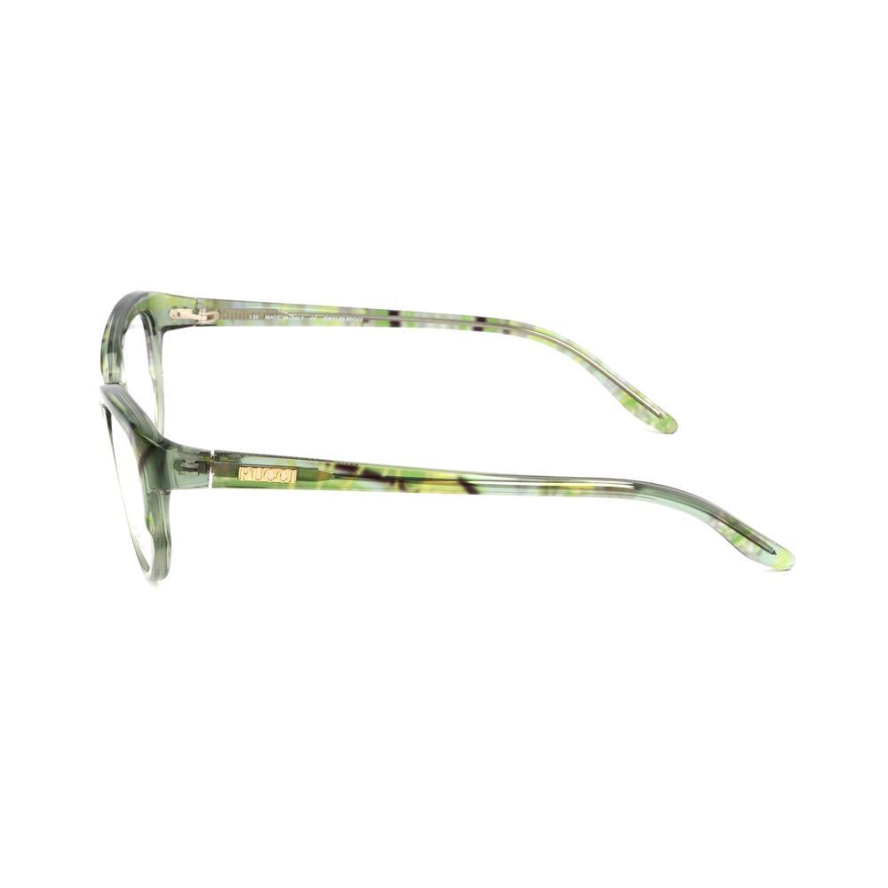 Emilio Pucci Green Plastic Glasses (Frames) | Regal Royce