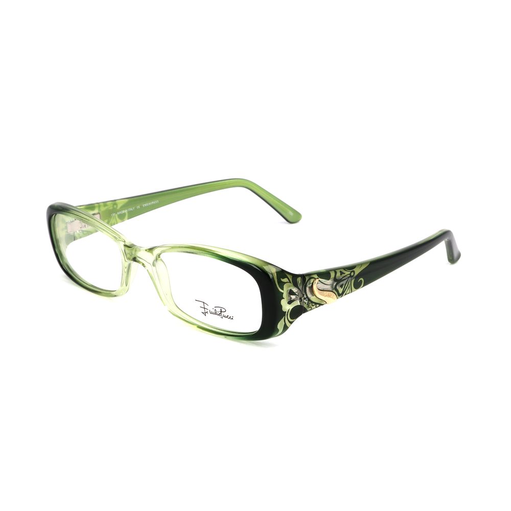 Emilio Pucci Green Plastic Glasses (Frames) | Regal Royce