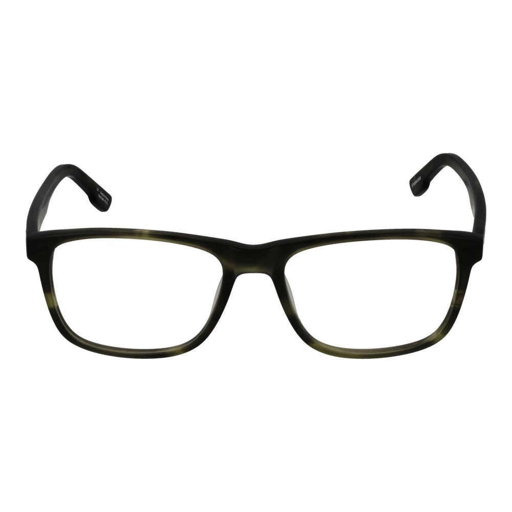 Spy Olive Plastic Glasses (Frames) | Regal Royce
