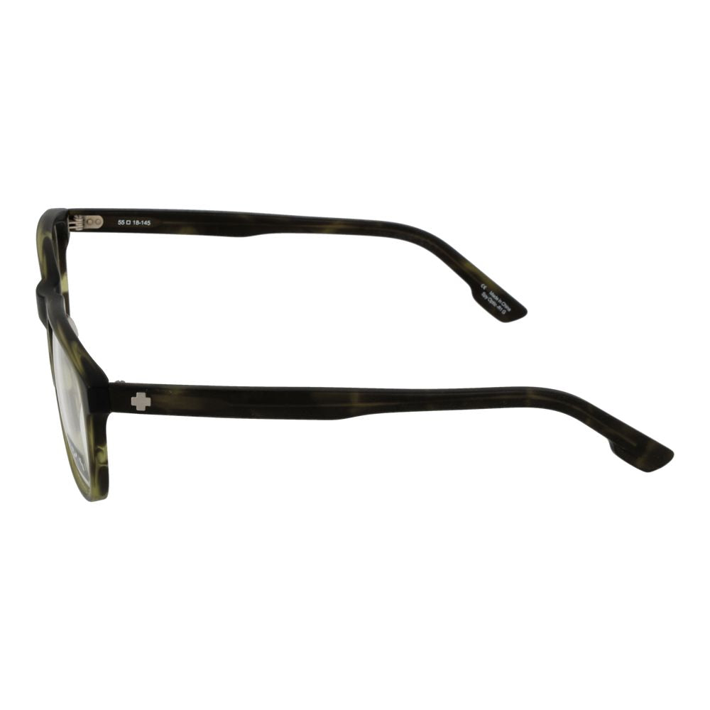 Spy Olive Plastic Glasses (Frames) | Regal Royce