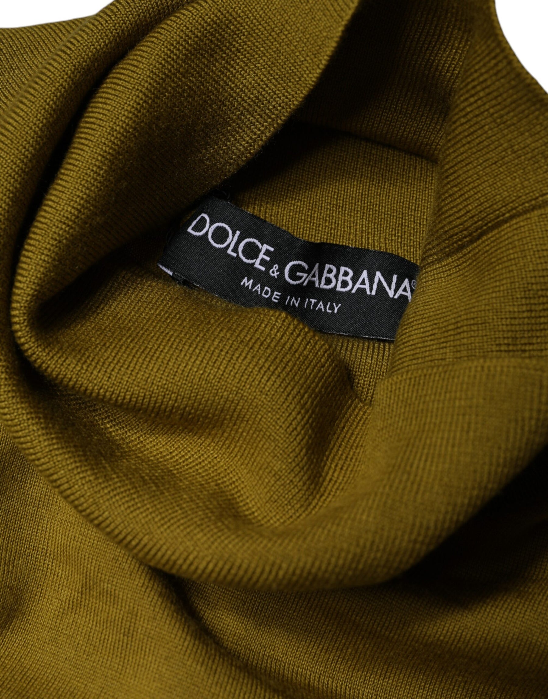 Dolce & Gabbana Brown Cashmere Turtleneck Pullover Sweater | Regal Royce