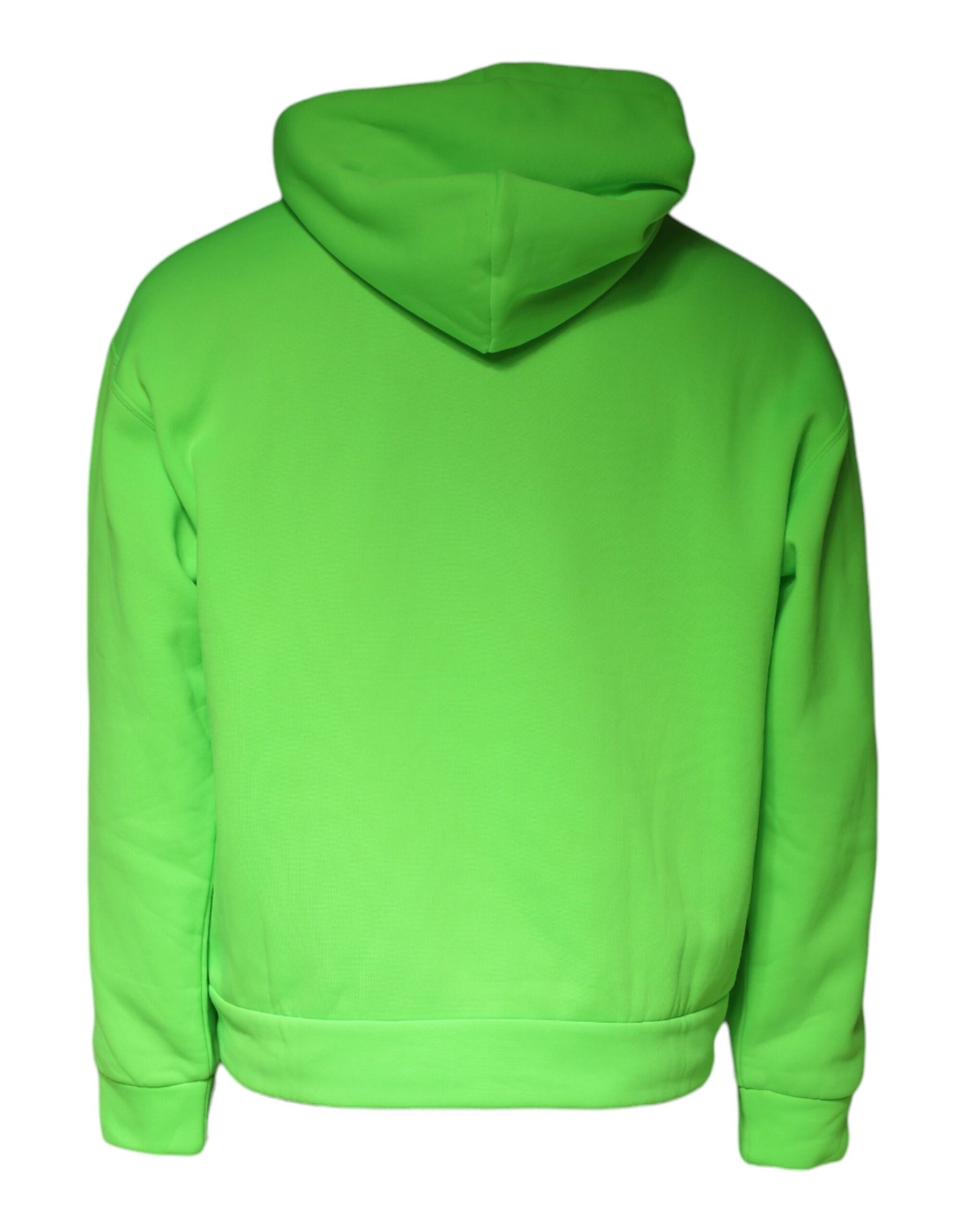 Dolce & Gabbana Green Logo Hooded Pullover Sweatshirt Sweater | Regal Royce