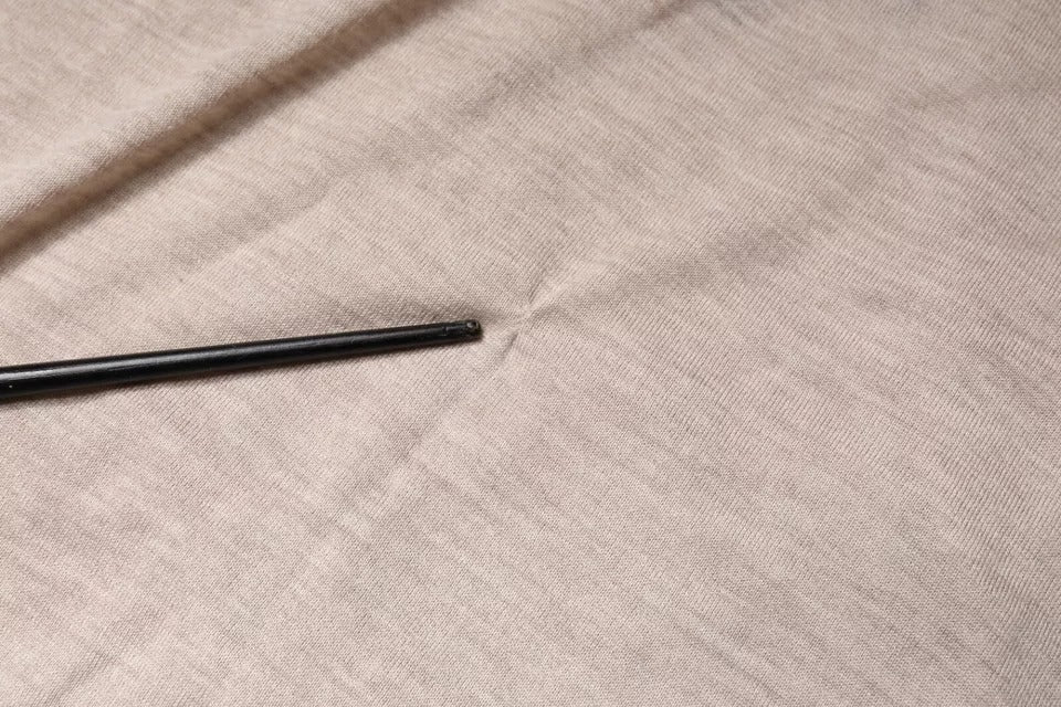 Dolce & Gabbana Beige Cashmere Knit Collared Pullover Sweater | Regal Royce