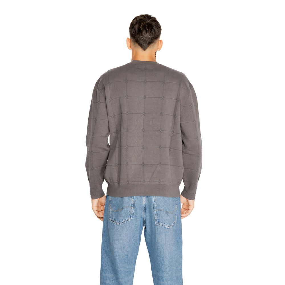 Armani Exchange Gray Cotton Sweatshirt | Regal Royce