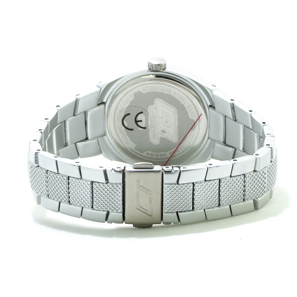 Chronotech Silver Polycarbonate Bracelet Watch | Regal Royce