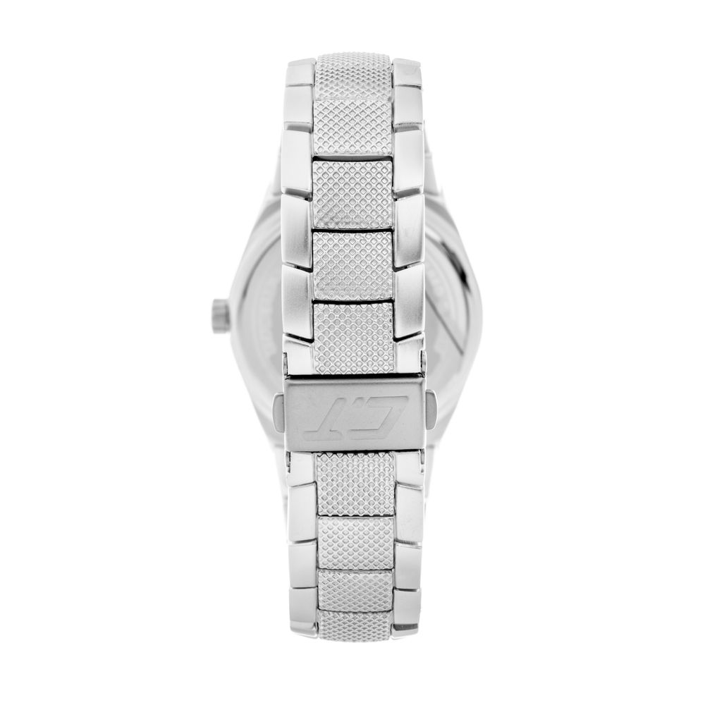 Chronotech Silver Stainless Steel Dress Watch | Regal Royce