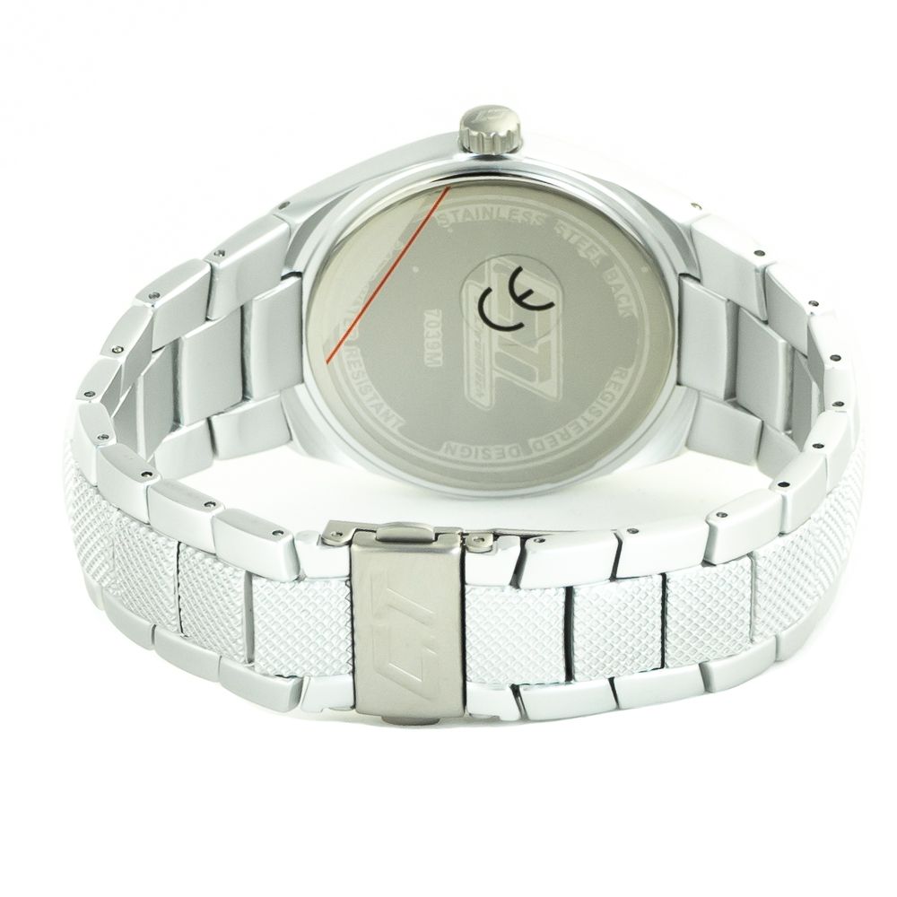 Chronotech Silver Polycarbonate Dress Watch | Regal Royce