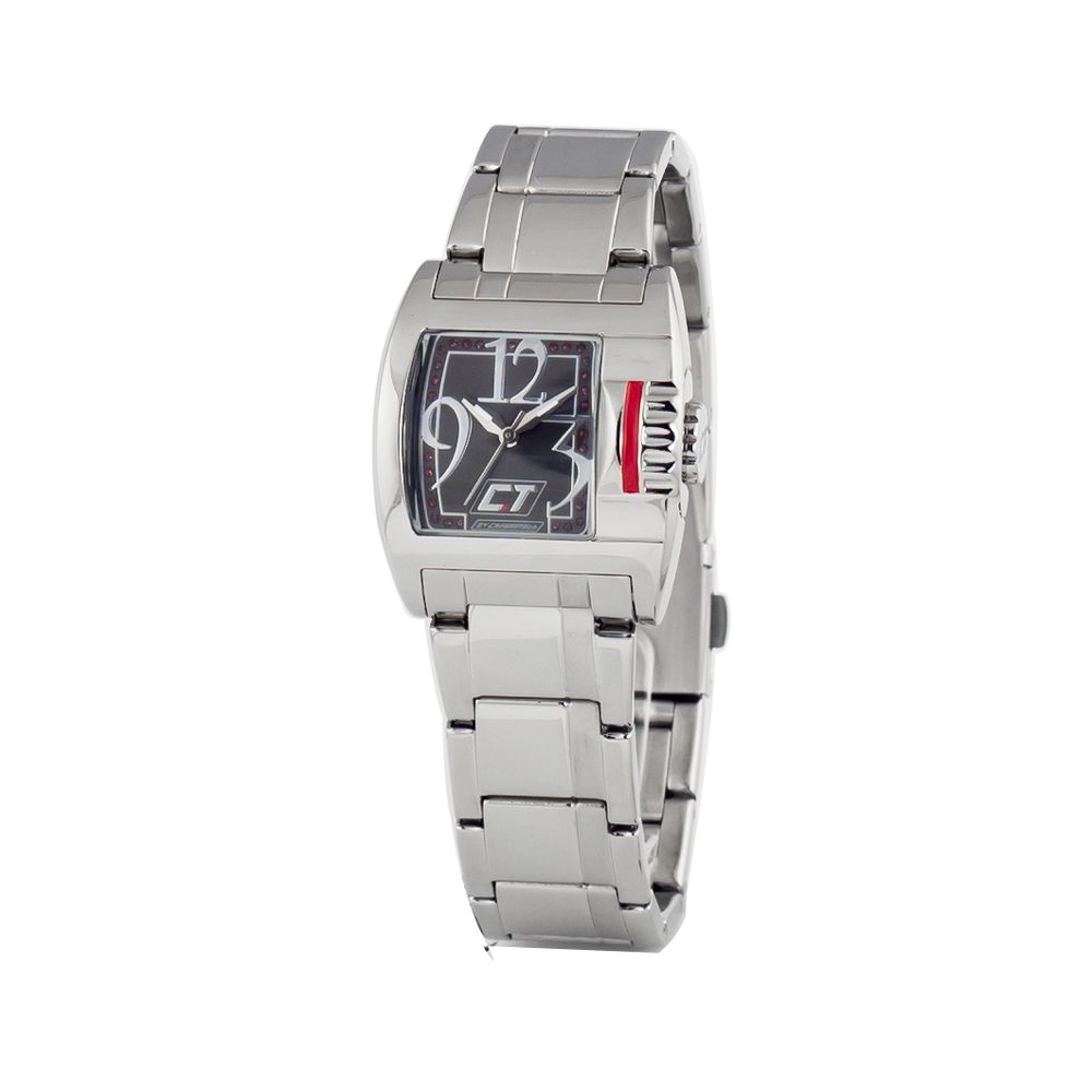 Chronotech Silver Stainless Steel Dress Watch | Regal Royce