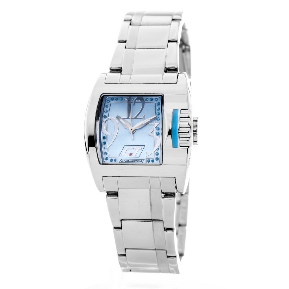 Chronotech Silver Stainless Steel Dress Watch | Regal Royce