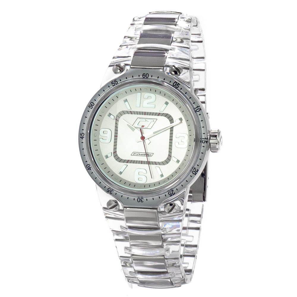 Chronotech Transparent Polycarbonate Dress Watch | Regal Royce