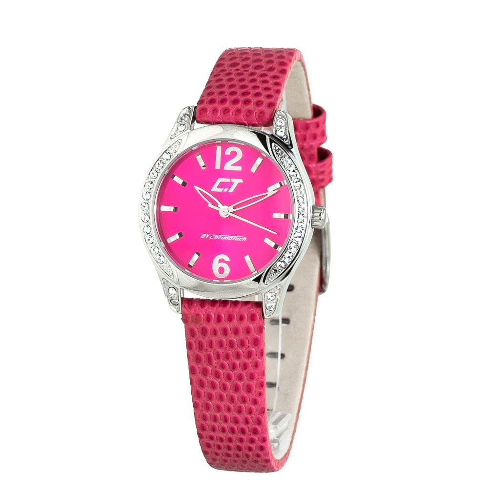 Chronotech Multicolor Leather Dress Watch | Regal Royce