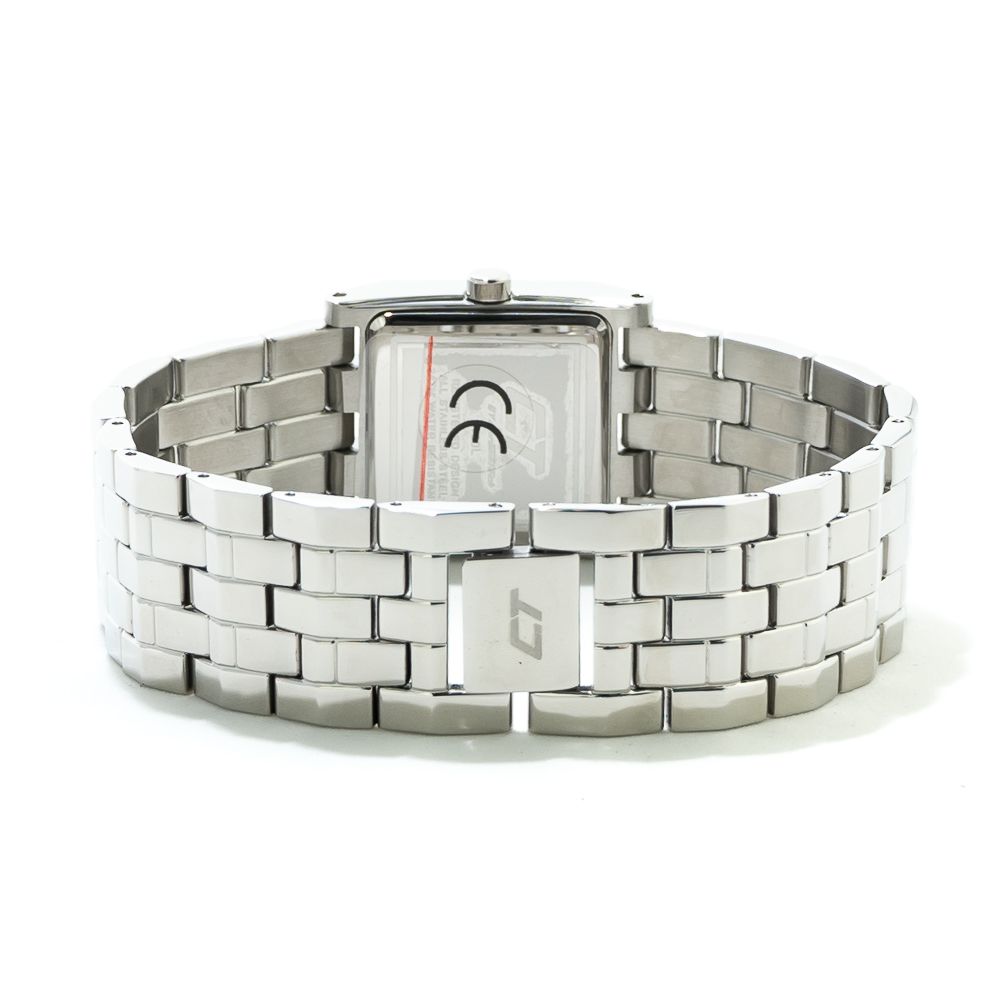 Chronotech Silver Stainless Steel Bracelet Watch | Regal Royce