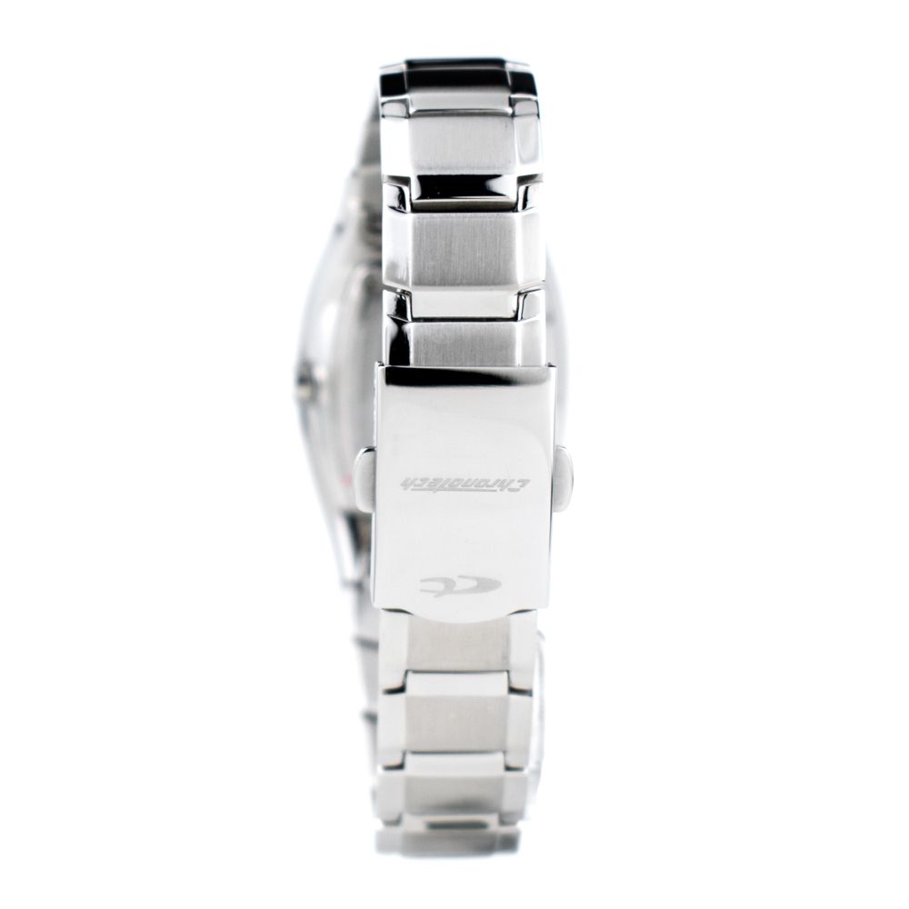 Chronotech Silver Stainless Steel Dress Watch | Regal Royce