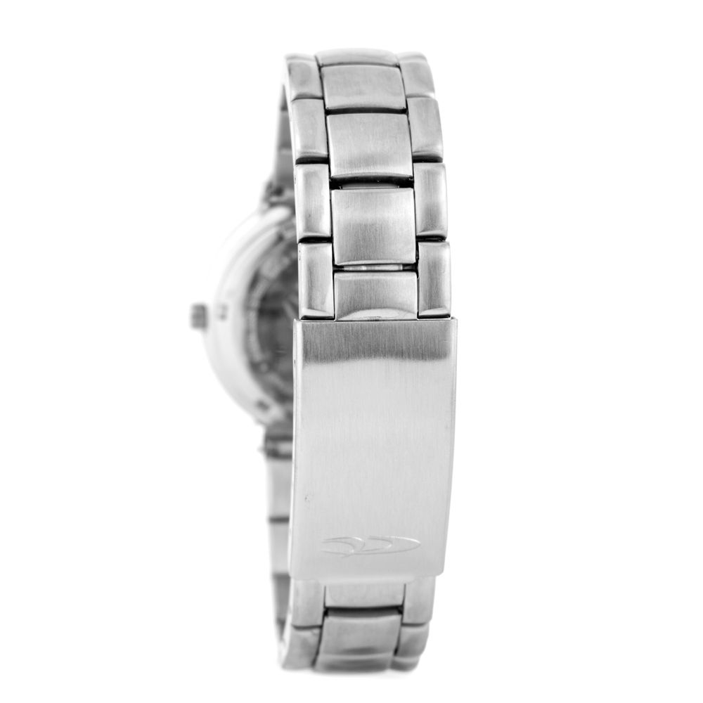 Chronotech Silver Stainless Steel Dress Watch | Regal Royce