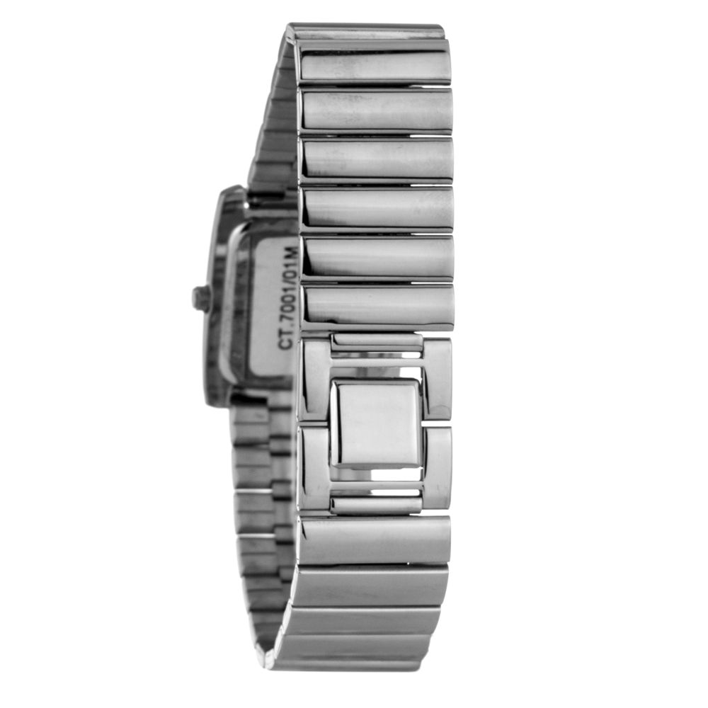 Chronotech Silver Stainless Steel Dress Watch | Regal Royce